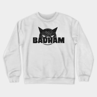 Badham Logo- Black Design Crewneck Sweatshirt